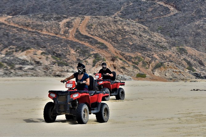 Single ATV Tour from Migriño Beach & Desert - Getting to the trailhead: air-conditioned pickup and a small group feel