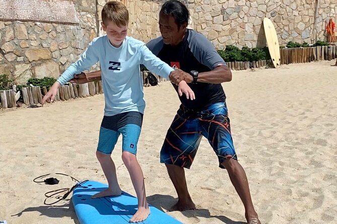 Surf Lessons in CABO with Mexico Surf Champ! - Costa Azul start point and how the 2-hour lesson plays out