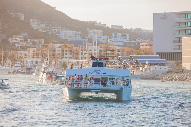 Tacos buffet & Open Bar Cruise! Los Cabos Round Transportation - Round-Trip Transportation and Pickup Timing (2:30–4:30 pm)