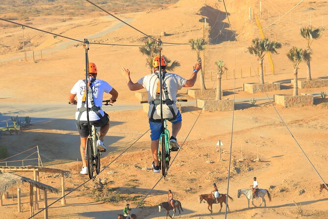 Unique experience on Sky Bike, Atv and Camels from Cabo San Lucas - Sky Bike at 854 meters: the thrill, the rules, and the people who should skip