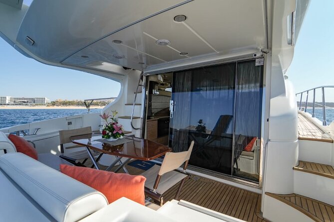 Yacht Azimut for rent in Cabo San Lucas - Meeting at C Dock Marina: Start Smooth, Stay Simple