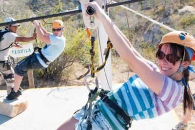 Zip Line Adventure in Los Cabos - Suit Up for Safety: Gear, Helmet, and a Real Guide