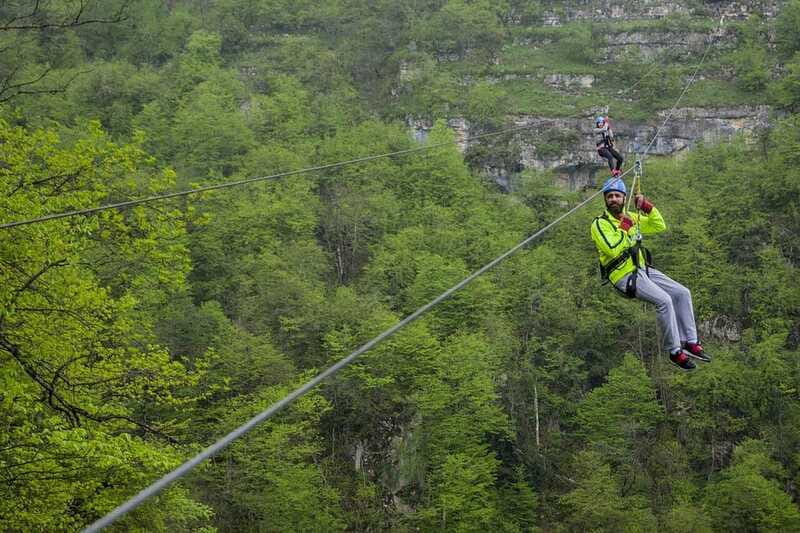 Zip-line outdoor adventure the ultimate experience - Damiana liqueur tasting at the end: a fun finisher