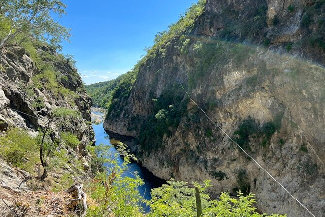 Zipline Adventure from Caduaño - Ziplining in Los Cabos’ desert oasis, not just over a random yard