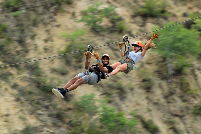 Ziplines Adventure – The Fastest & Best ones Crossing the Canyon - The Real Workout: Stairs, Walking Intervals, and Heat