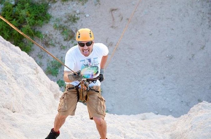 Ziplines and Rappelling at Costa Azul - Tequila tour and tasting: included, but plan around the pace